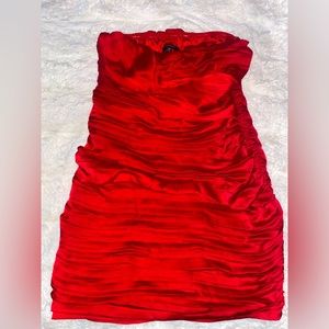 Express Strapless Dress